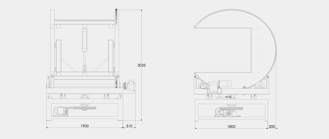 360° Panel Turnover Device