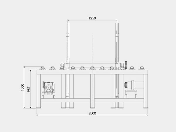 Two Way Panel Turnover Device