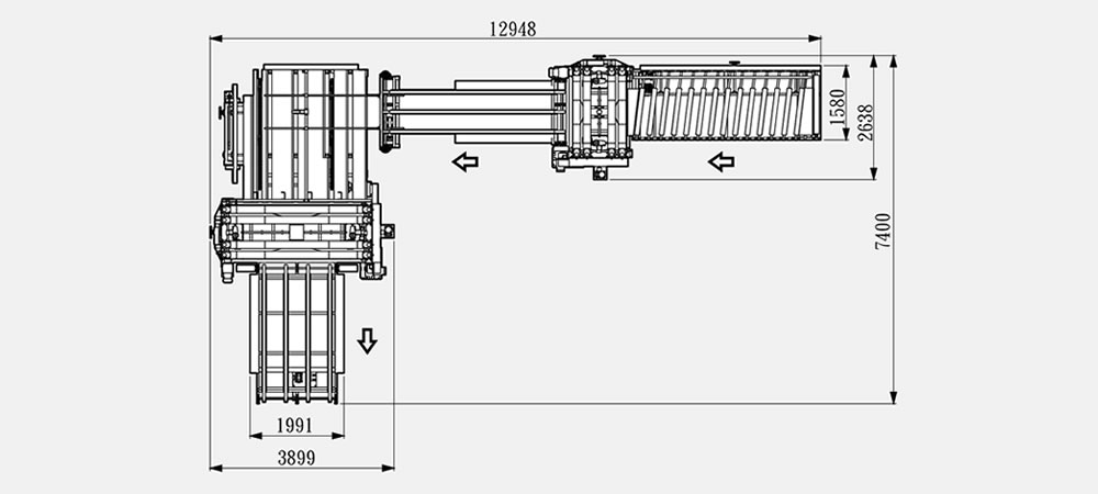 Automatic Plywood Double Saw