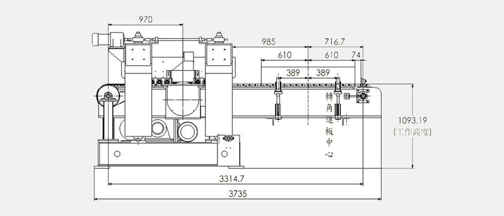Automatic Plywood Double Saw (CHAIN TYPE)